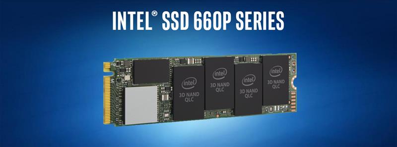 SSD Intel&#174; 660p Series | 256GB M.2 2280 PCIe NVMe Gen 3.0 x 4 (1500 MB/s - 1000 MB/s)